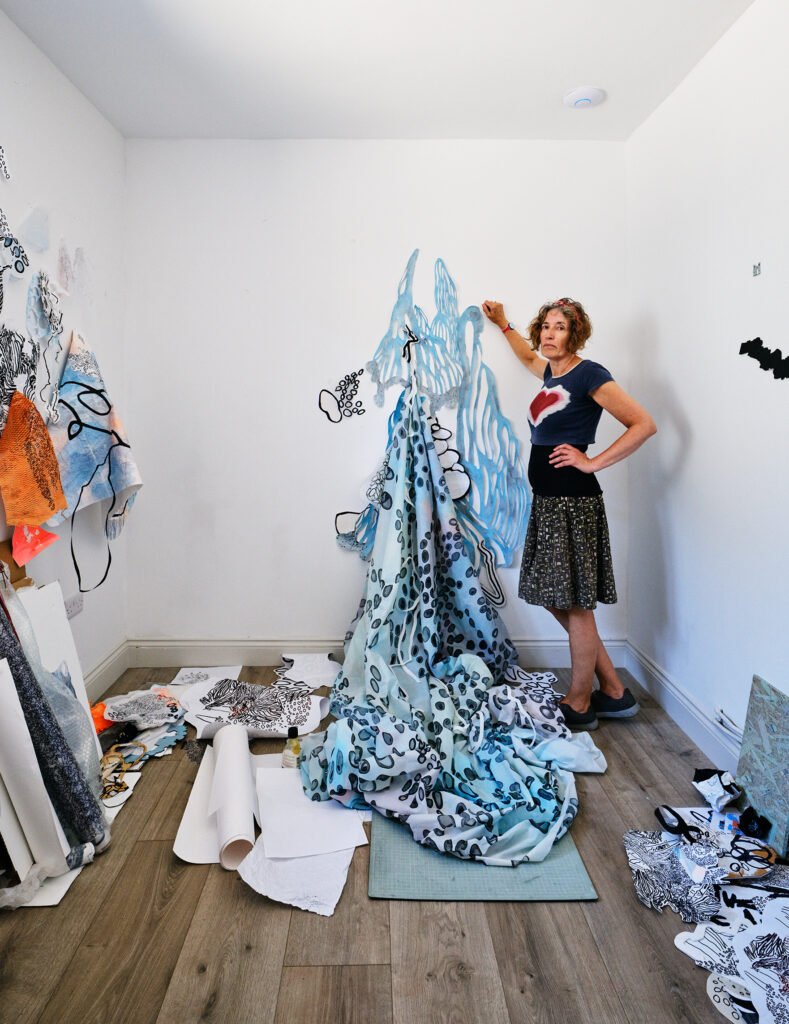 Laura Kelly in Patrick Street Studios